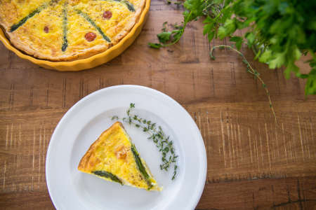 Spiral Vegetable Tart