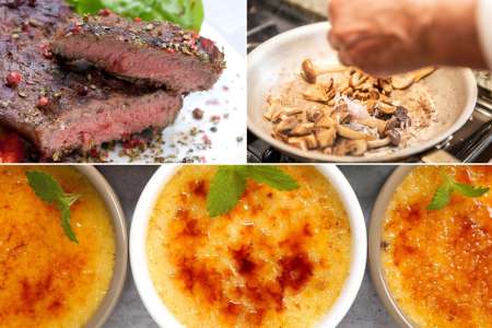 Decadent Steakhouse Dishes - Date Night