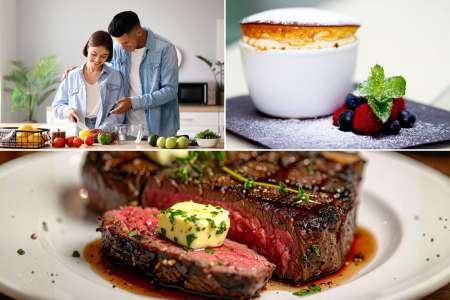 Classic French Dinner From Scratch - Date Night
