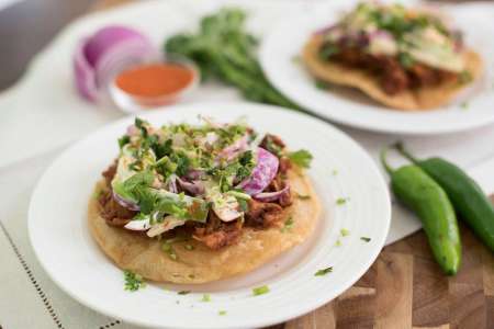 jackfruit tostadas