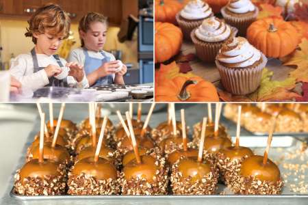 Family Fun  Harvest Sweets menu