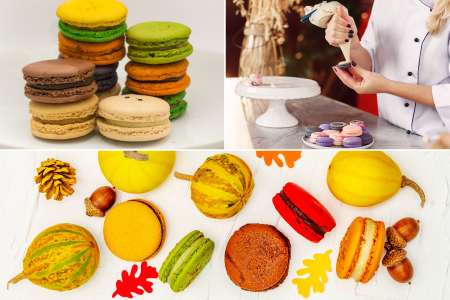 Flavors of Autumn Macarons