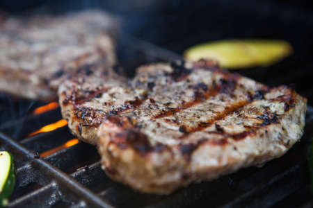 Grilled pork chops 