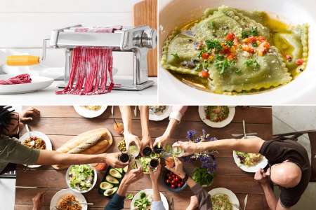 Vibrant Pasta Creations in Florence