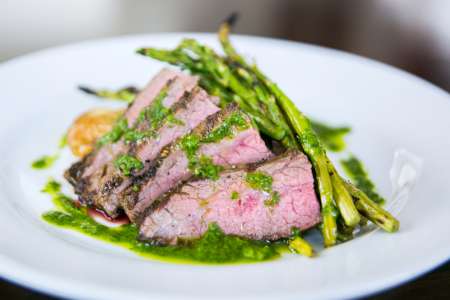 Hanger Steak With Chimichurri