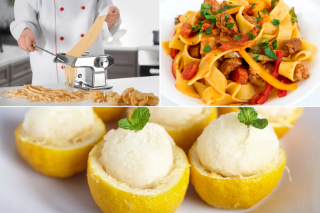 Homemade Pasta Workshop Menu