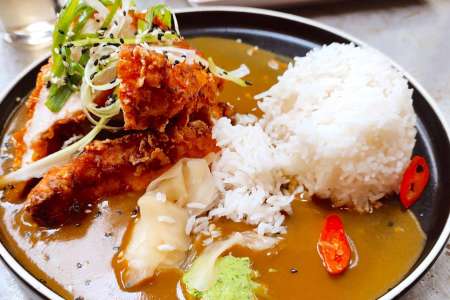 Japanese katsu curry, photo from chef natalie daniella