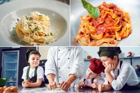 Little Chefs Make Pasta