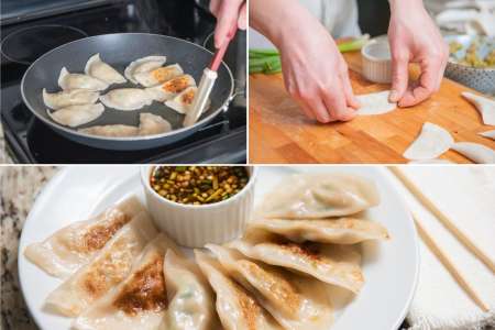 Make Fresh Homemade Potstickers