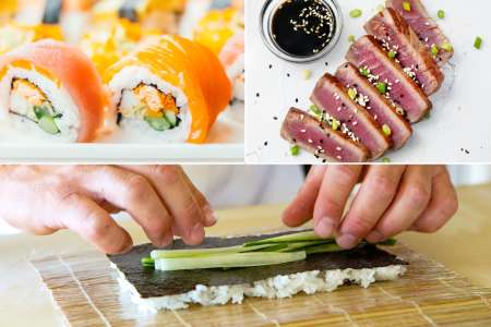 Make Your Own Fresh Sushi Rolls