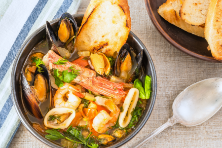 Mediterranean Seafood Stew