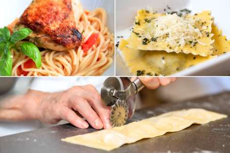 Pasta making class