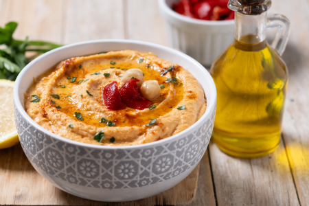 Roasted Pepper Hummus