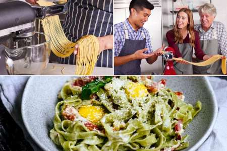 Pasta making class