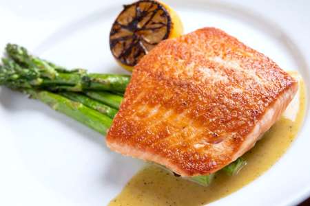 pan seared salmon