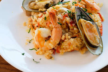 Seafood Paella