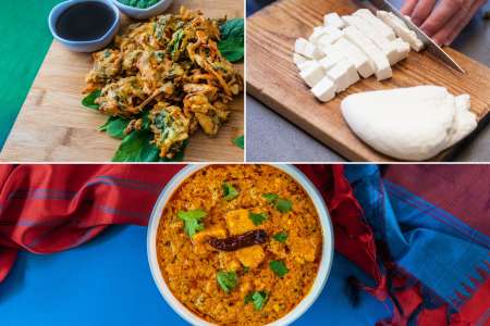 Shahi Paneer With Indian Favorites