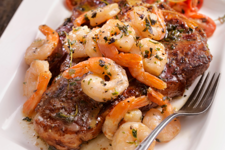 Steak and Scampi