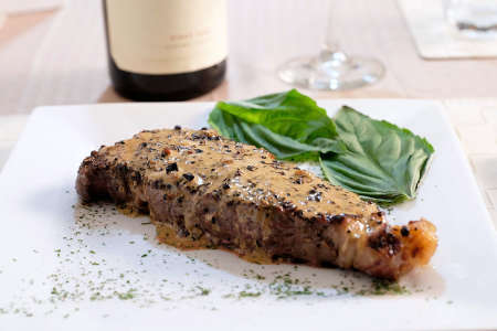 Steak au Poivre