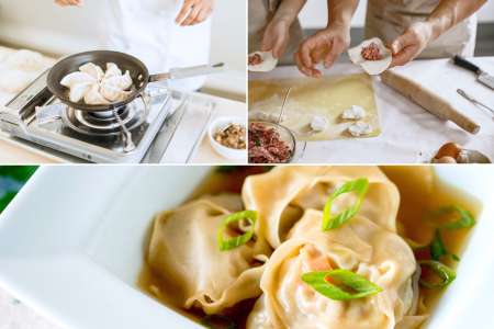 Team Building Activity   Wonton & Dumpling Team Cook Off