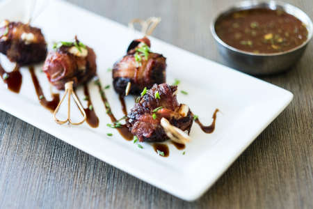 bacon wrapped dates