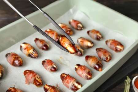 bacon wrapped dates