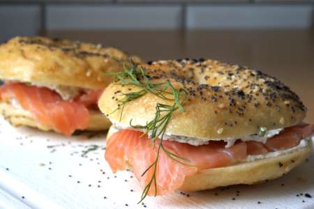 Bagel and Lox Breakfast