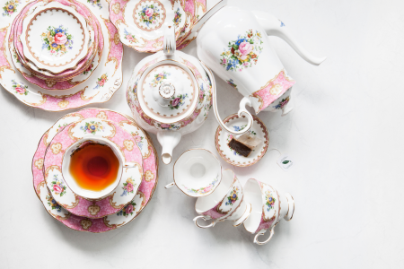 The Crown-Themed Afternoon Tea Party