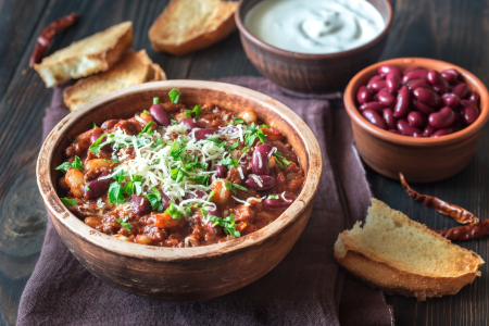 beef and bean chili