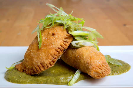 beef empanadas with chimichurri