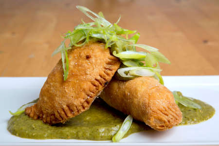 beef empanadas with chimichurri