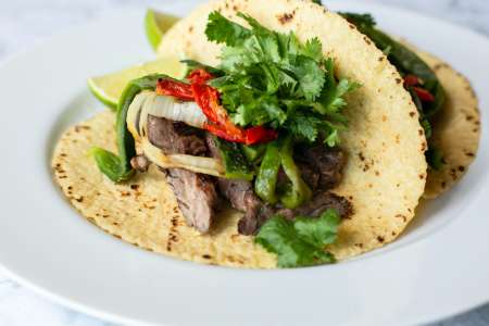 beef fajita tacos