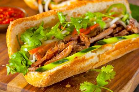 Classic BГЎnh MГ¬ and Boba Tea