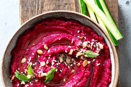 beet hummus