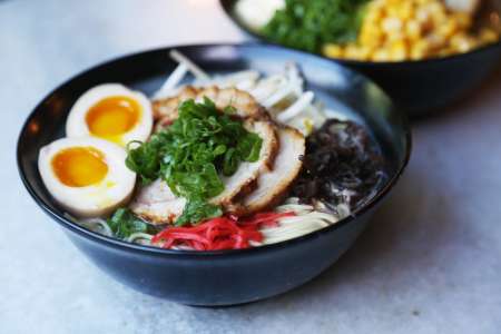 bowl of tonkotsu ramen