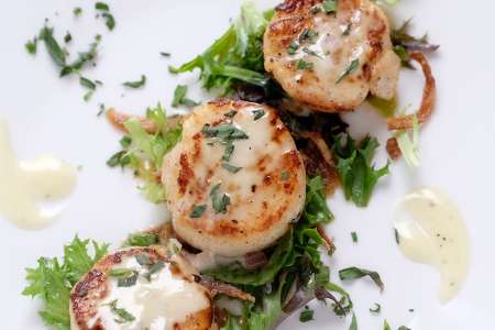 brown butter scallops