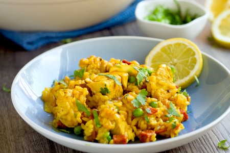 chicken chorizo paella