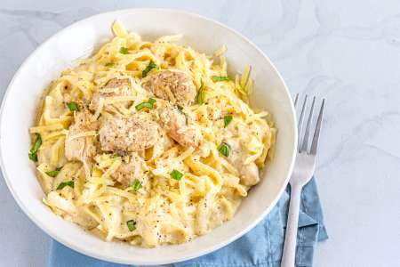 chicken fettuccine alfredo