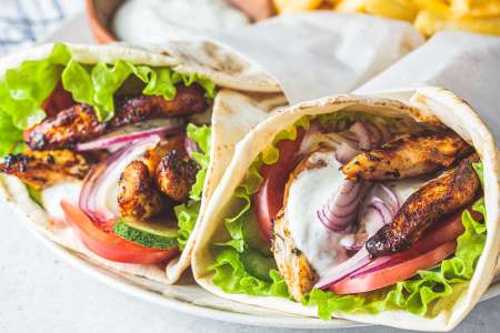 chicken gyros