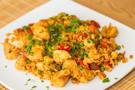 chicken paella