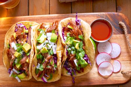 chicken street tacos