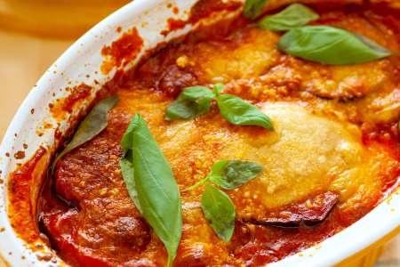 classic eggplant parmigiana