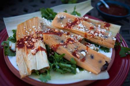 Trio of tamales