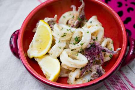 fried squid rings