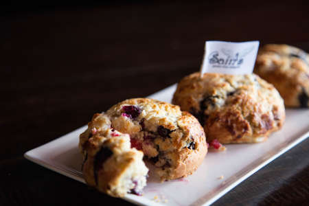 Blurberry scones