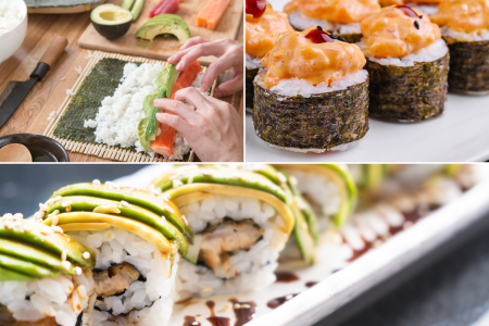 Sushi Making at a Local Cidery