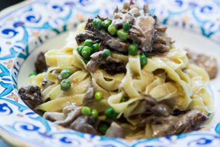 Confit Rabbit Tagliatelle