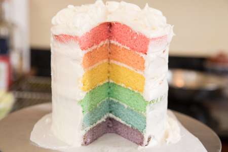 rainbow cake