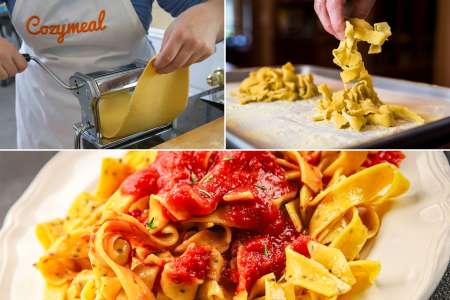 Cooking Class   Make Fresh Italian Pasta With Marinara sauce on Cozymeal platform
