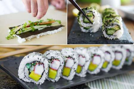 California Rolls and Veggie Classics